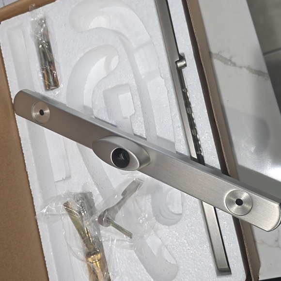 Sliding Patio Door Hardware-Nickel finish - Picture 9 of 9